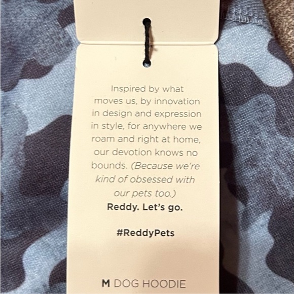 Reddy Gray Camo Dog Hoodie - Picture 4 of 5